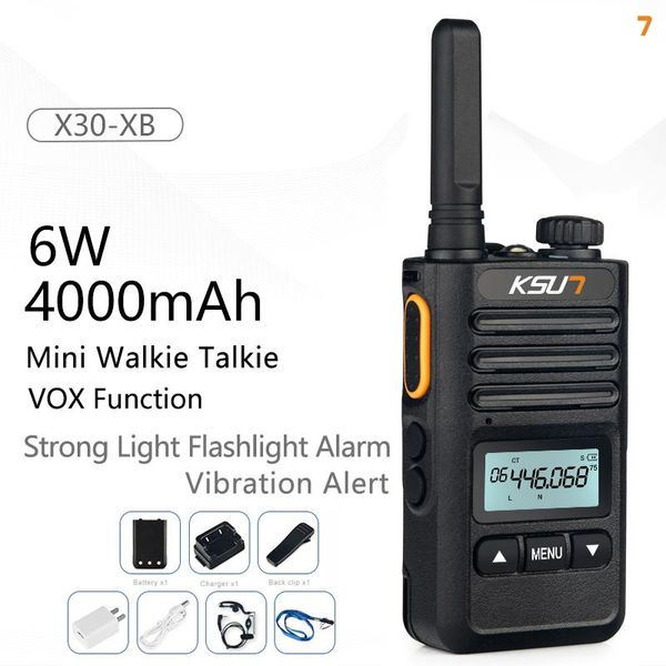 

walkie talkie ksun mini handheld 2 way ham radio hf transceiver uhf communicator station