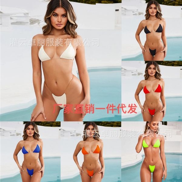 

up elastic lace high bikini swimsuit for dead water reservoir, White;black