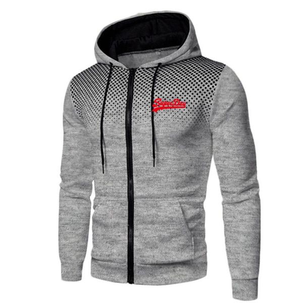 

men's jackets autumn zip cardigan hoody hip hop harajuku printed men hoodies sweatshirts casual hooded coats plus fleece s-3xl, Black;brown