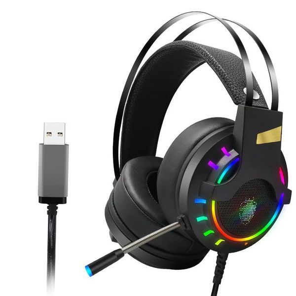 

headset tuner k3 game wired 7.1 light-emitting computer electronic competition internet bar with macintosh rgb
