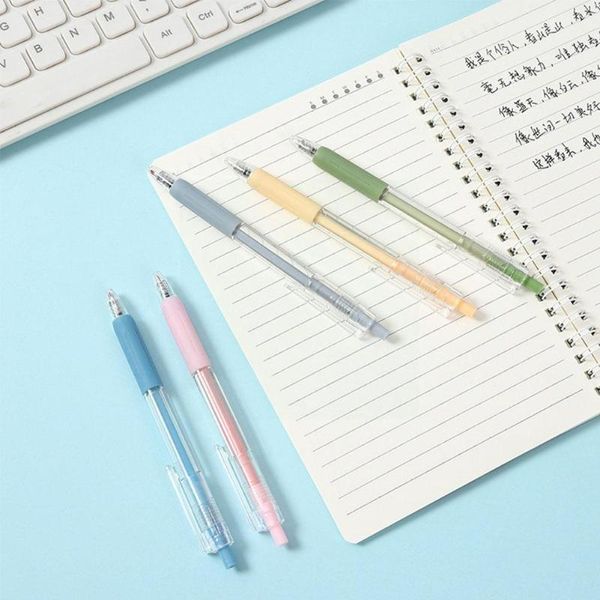 

gel pens 0.5mm retractable black ink ballpoint pen stationery carbon press g6l5