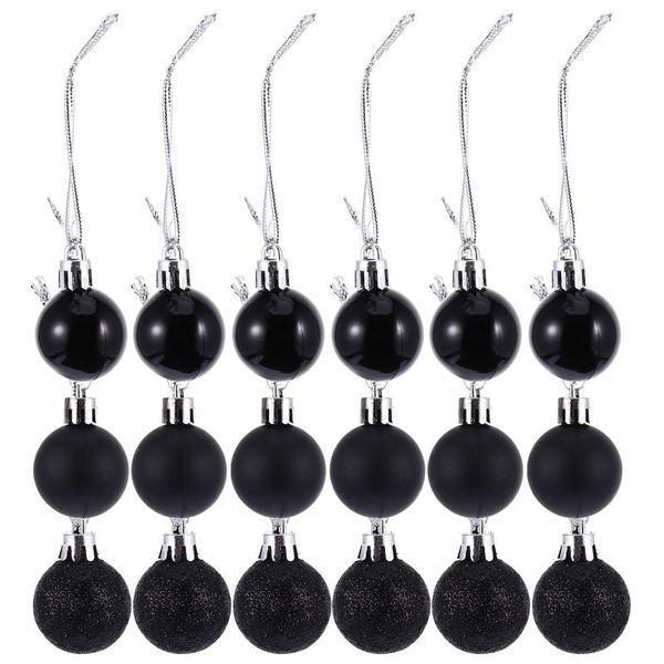 

party decoration 48pcs christmas ornaments xmas tree hanging showcase decor