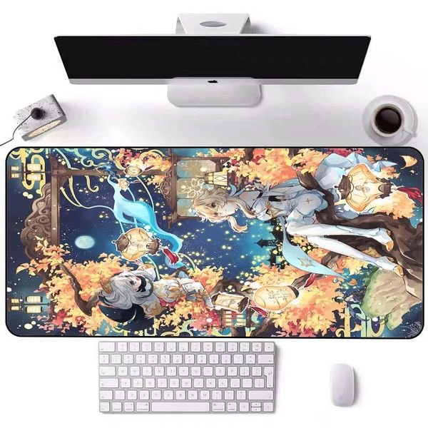 

mouse pads & wrist rests anime cartoon xl large game player pad keyboard computer desk notebook gaming mat
