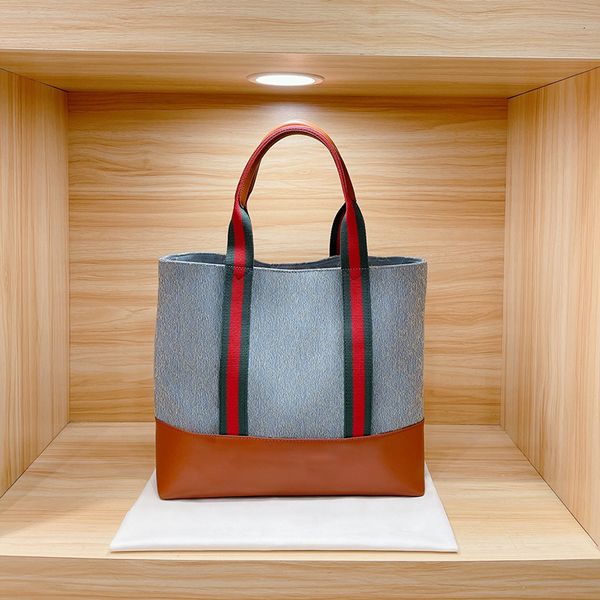 

designer handbags tote bag totes luxury bags genuine leather canvas high-capacity fashion brand 4 colors with exquisite packaging and origin