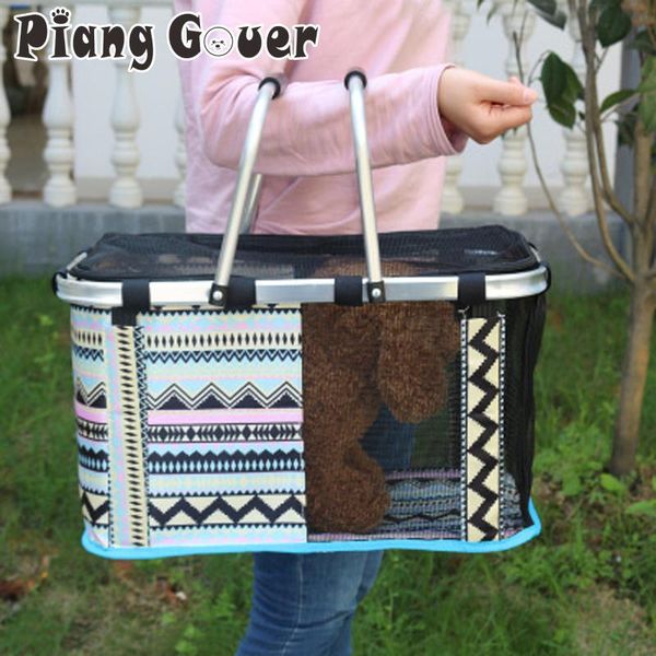 

dog car seat covers pet carrier basket bags cats breathable bag handbag small