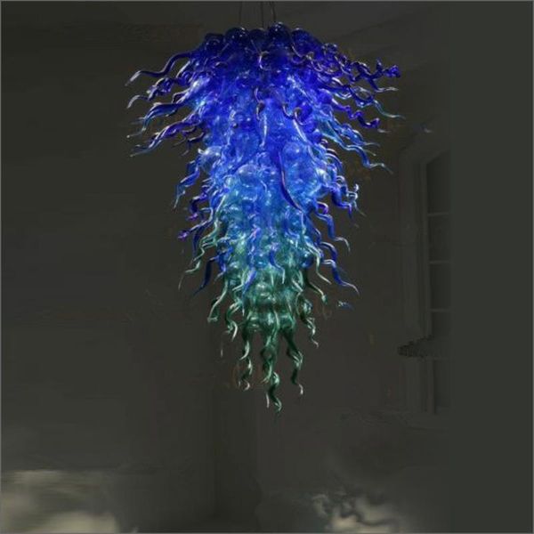 

simple designed blown glass led chandelier european hand modern chandeliers
