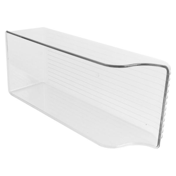 

34.5x14x10cm rectangle transparent storage box refrigerator preservation crisper kitchen sorting containe bottles & jars