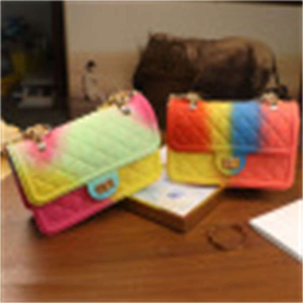 

jelly bag lingge chain women's msenger pvc fashion
