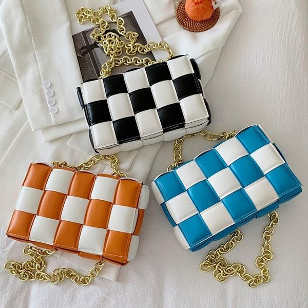 

evening bags 2021 korean fashion one-shoulder handbags cross-body hand chain