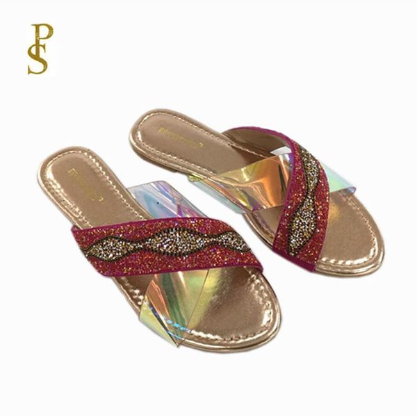 

slippers iridescence shoes for ladies pretty flat women's shiny flats, Black