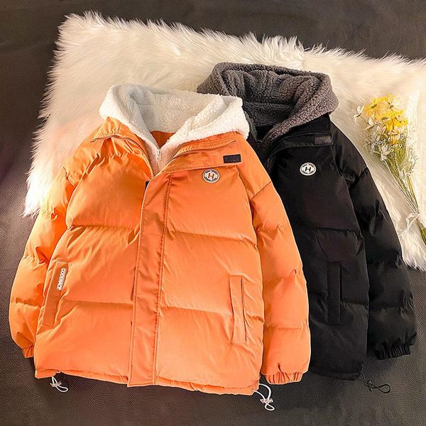 

men's hoodies & sweatshirts 2021 winter coat hooded couple women's zipper hoodie, Black