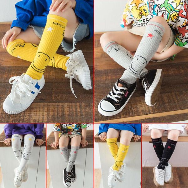 

footies 3-10t toddler knee high lace sock long girls cute leg warmer socks for borns infantile autumn baby kid, Blue