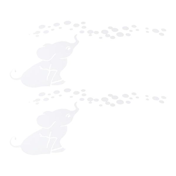 

wall stickers 2pcs lovely elephant pattern kindergarten decors decorative