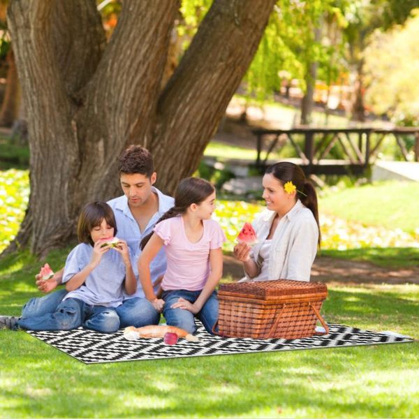 

double-sided mats double-side straw carpets 120*180 cm modern outdoor floor picnic rug pad kids baby games mat pads
