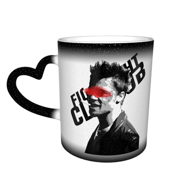

mugs fight club mug porcelain espresso that changes color modern cups