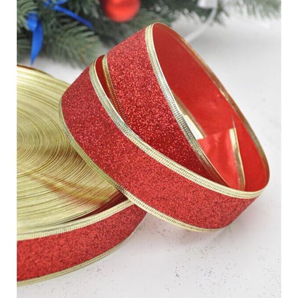 

party decoration glitter ribbon tree christmas band ballroom decor wedding ornaments embellishment sewing accessories