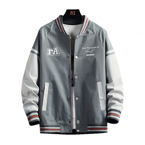 

men's jackets brand varsity jacket men / women colorblock sleeve outdoor coat couple bomber youth boyfiend style pilot baseball ove4, Black;brown