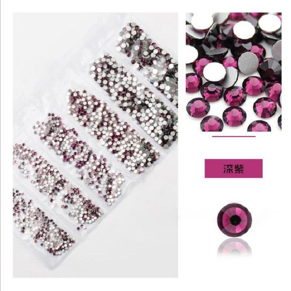 

nail art decorations sne09 flat bottom drill, Silver;gold