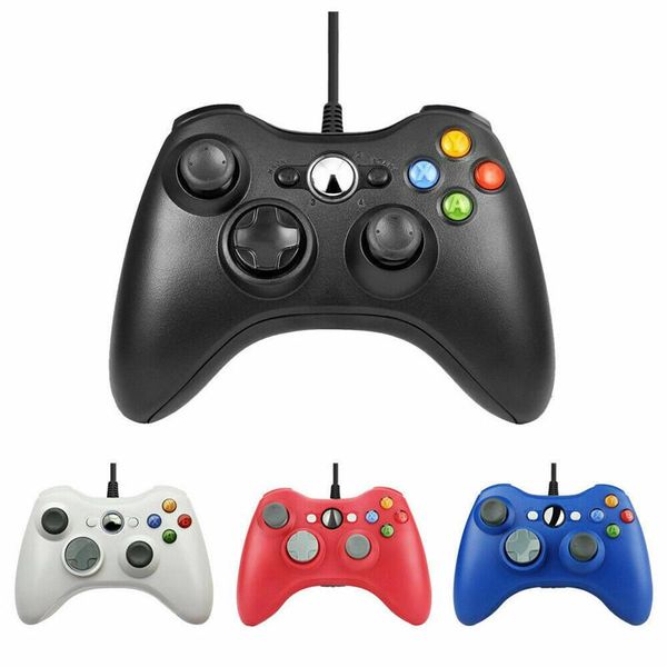 

game controllers & joysticks usb wired vibration gamepad for xbox 360/slim controller pc windows 7/8/10 support steam