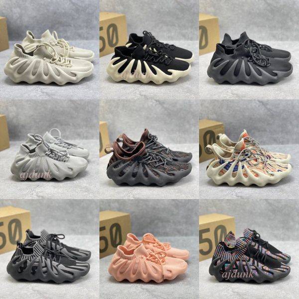 

2021 foam runner clog sandal triple black slide slipper women mens tainers bone 450 designer beach sandals slipon yeezy yeesy yezzys shoes