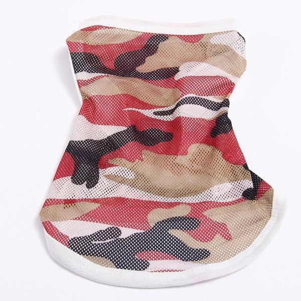 

dog apparel cute multi-color mesh vest pet clothes causal puppy for dogs