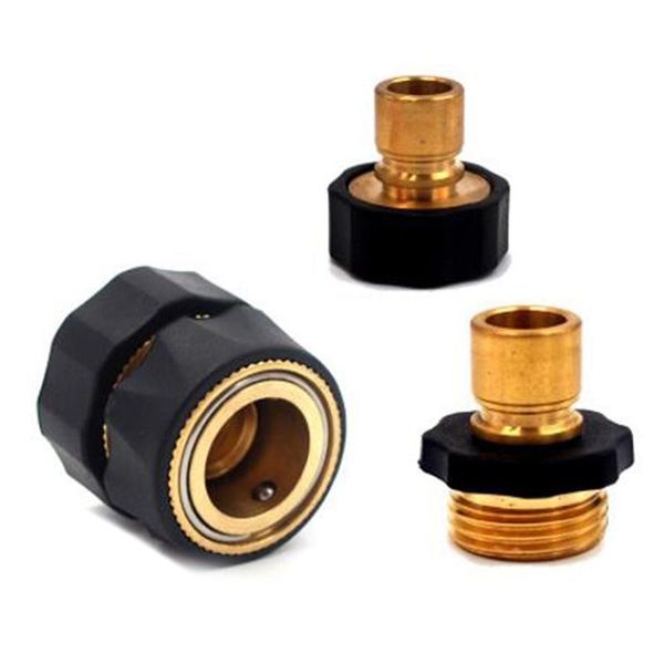 

sv-3pcs 3/4inch internal thread american quick coupling garden water pipe fitting set home car washer parts watering equipments