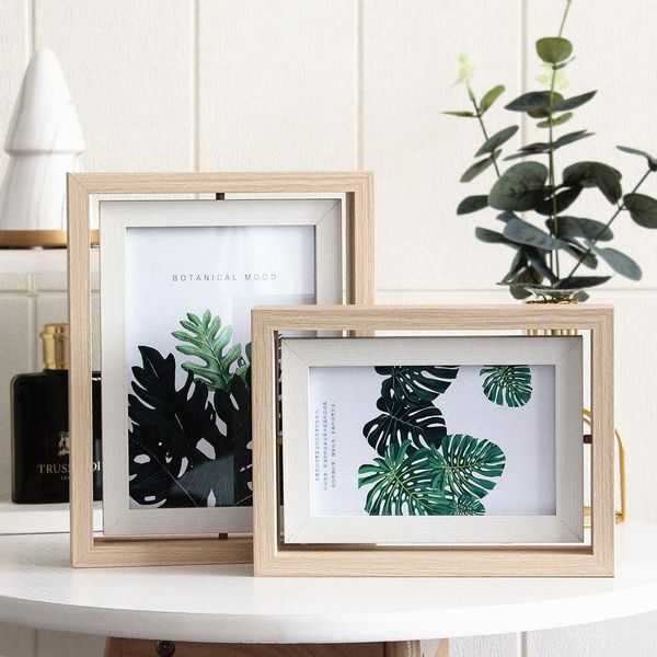 

frames scandinavian style office deskpo frame set 6 inch 7 8 specimen rack double-sided rotating
