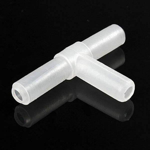 

plastic 3 way tee type snake connector pipe tube joint for garden, aquarium air pump line tubing snake adjust connector