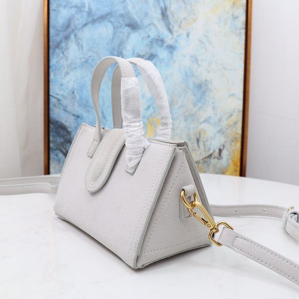 

women famous luxury shoulder bags 2021 summer and autumn fashon ladies crossbody bag triangle-bags high-quality solid suede handbags