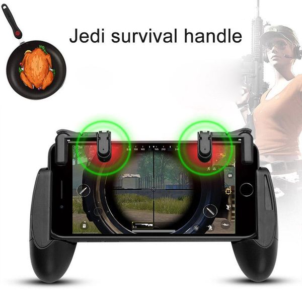 

wireless gaming trigger controller gamepad phone games handle for pubg rules of survival uy8 cell mounts & holders