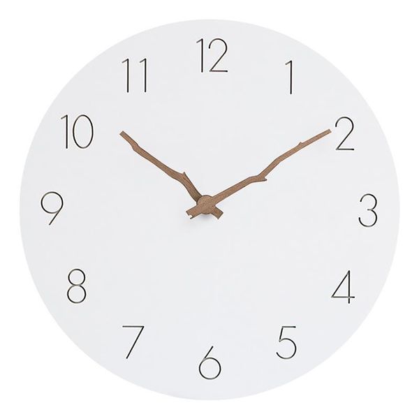 

wall clocks branch pointer wooden simple clock hanging decoration home decor