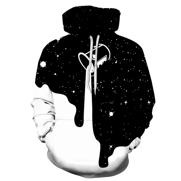 

men's hoodies & sweatshirts 3d printed mens harajuku streetwear autumn hooded sweatshirt casual jacket tracksuits, Black