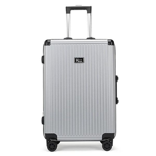 

suitcases luggage women men casual bussiness travel rolling luggages spinner trolley fashion 20/24 inch adults