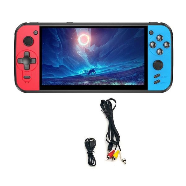 

portable game players k3nb 6.5 inch screen x16 retro 8gb video console handheld gaming accessories