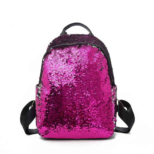 HBP Borsa da donna senza paillettes Q versatile zaino moda viaggio per il tempo libero campus studente zainetto 1 sport.0018 EZY7