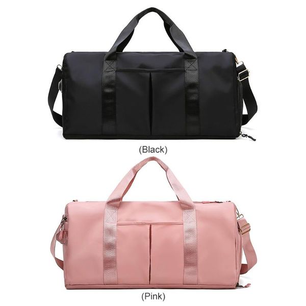 

1pcs sport gym bag outdoor waterproof training fitness travel shoulder bags men women big capacity handbag yoga mat