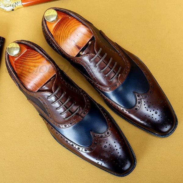 

dress shoes lacing italian black formal for men genuine leather wedding business oxford brogue coffee pointed toe shoe wa75 4yr4