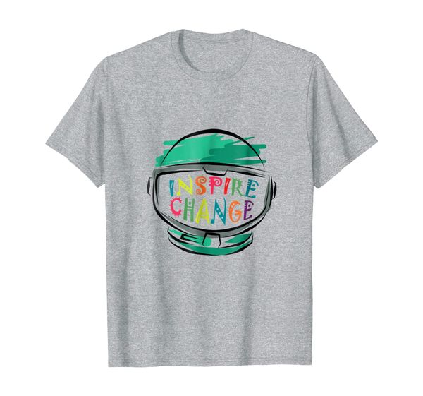

inspire change choose kind standout t-shirt, White;black