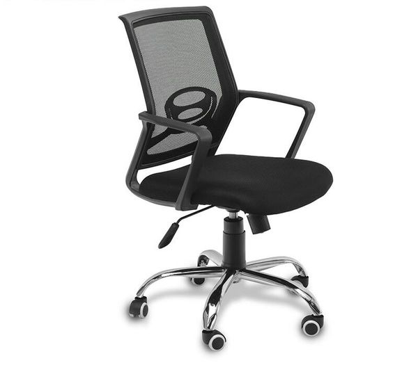 

office chair furniture commercial mesh chassis ergonomic swivel minimalist modern computer living room