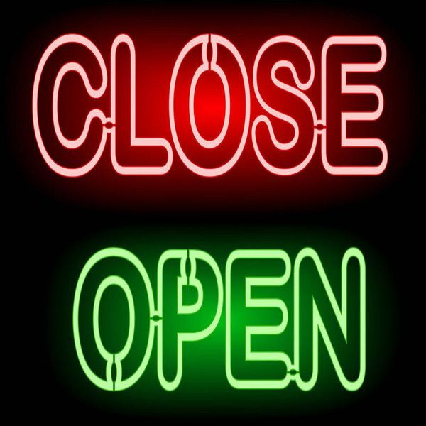 

outdoor close open logo neon tube sign lighting led modules