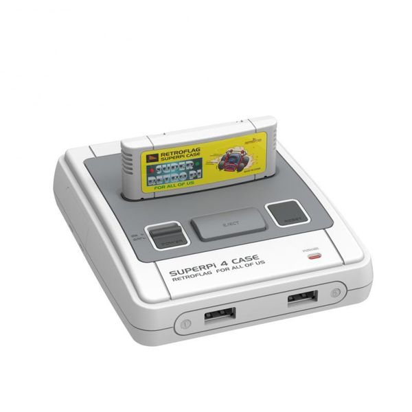 

portable game players retroflag superpi 4 case raspberry pi shell with safe shutdown reset functions retro for model b