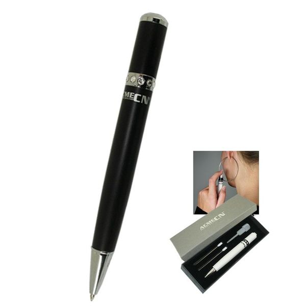 

ballpoint pens acmecn creative stationery empty spray ball pen with atomizer crystal perfume set gift box packing for writing, Blue;orange