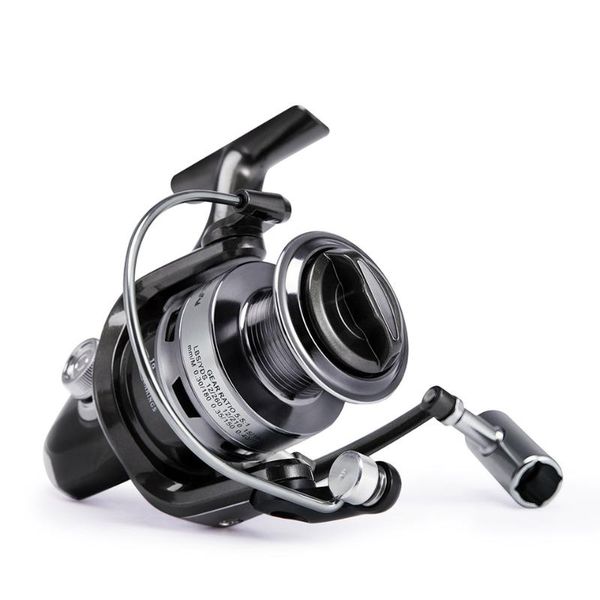 

professional double brake fishing coil wooden handshake 12bb spinning reel metal left/right hand wheel baitcasting reels