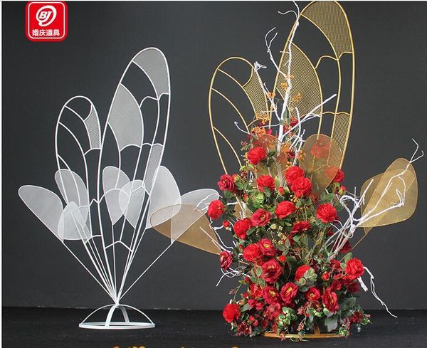 

party decoration type of wedding props main table flower device butterfly love outdoor runway road lead .