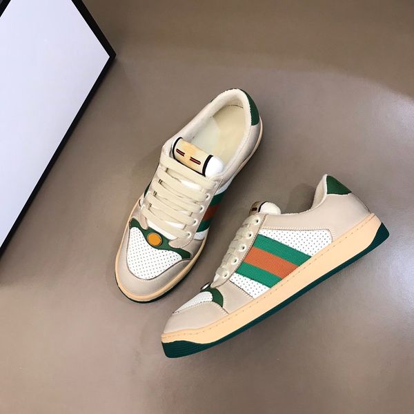 

2021 luxury designer mens womens designer shoes leisure designer sneakers sport fashion couple shoes trainer with dust bag boxes, Black