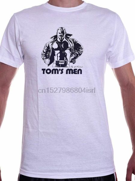 

men's t-shirts tom of finland kake t-shirt white menswear short sleeve round neck shirt, White;black