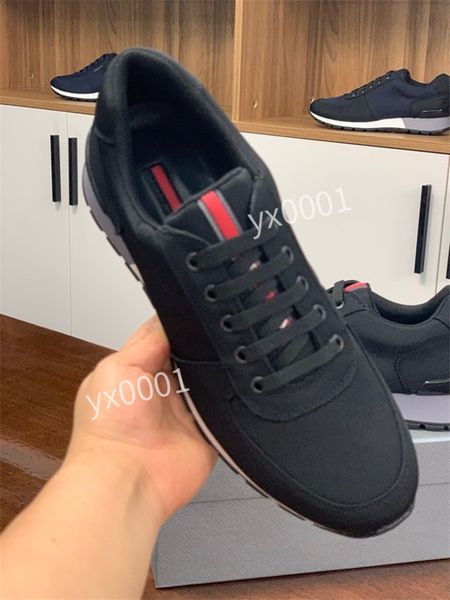 

2022 Rockrunner Camouflage boots designer shoes Noir fabric nappa sneaker Leather Men Flats Luxury trainers size 39-46, 21
