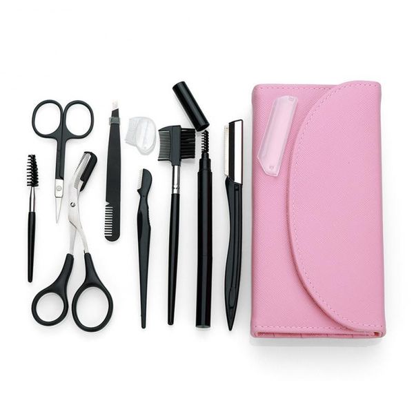 

nail art kits 8pcs/lot beauty tools set clippers makeup scissors bag style manicure