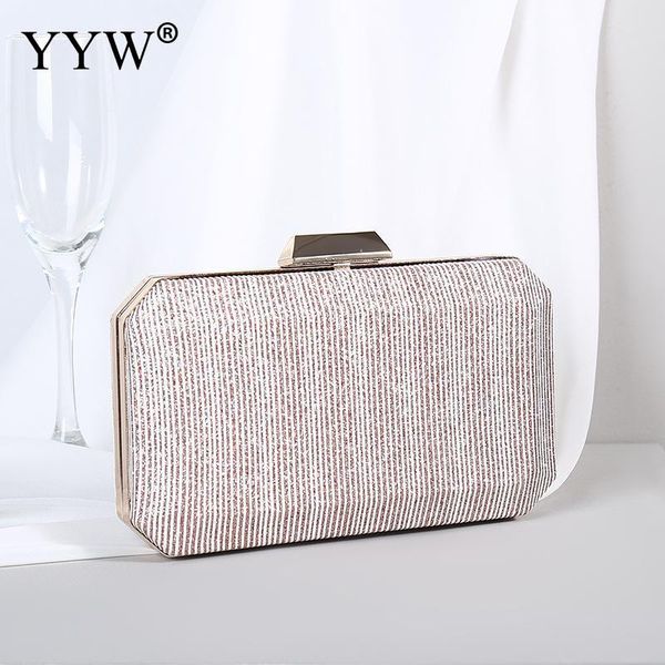 

evening bags day clutch womens 2021 fashion metal frame bags/party/night/banquet luxury purse female chain shoulder