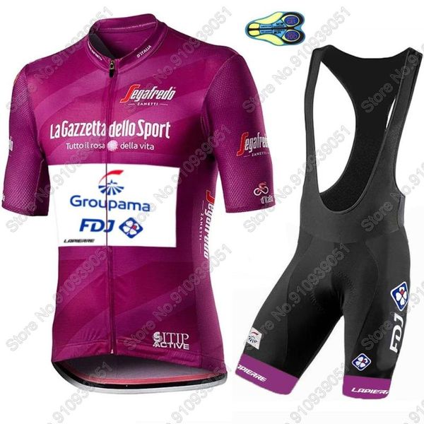 

racing sets team fdj 2021 italy tour cycling jersey short sleeve set italia bike clothing summer men complete road bicycle suit bib shorts, Black;blue